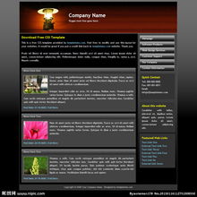 装修设计公司CSS网站模板 提升网页与网站设计质感的关键元素